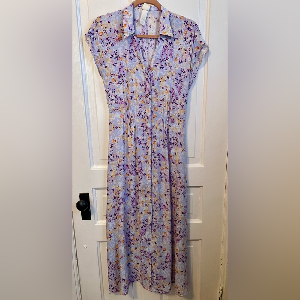 131- Tie Belt Shirt Dress - Picture 9 of 10